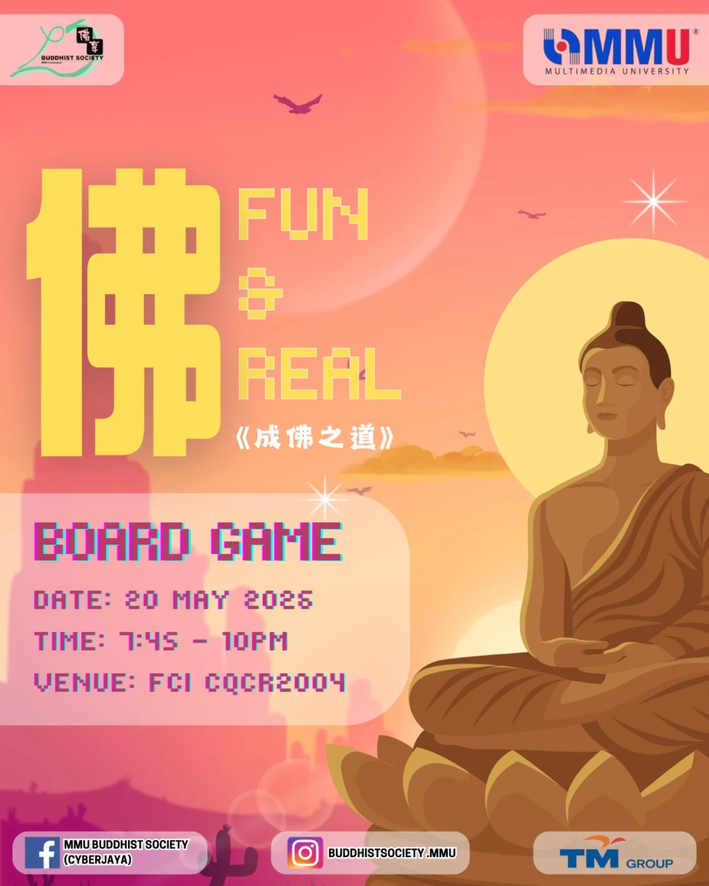 Buddhist Society Club post